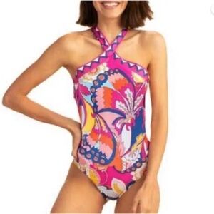 Trina Turk Reversible Servilla One Piece Bathingsuit